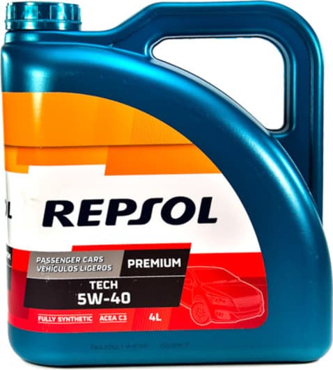 Repsol Premium Tech 5W-40 (4 л) моторное масло