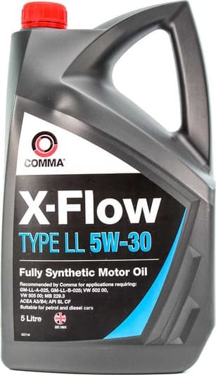 Comma X-Flow Type LL 5W-30 (5 л) моторное масло