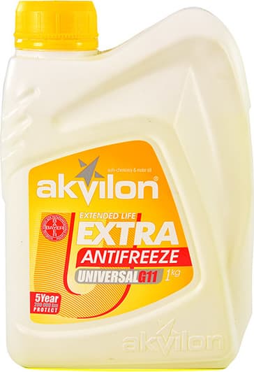 Akvilon Extra G11 жовтий -40 °C готовий антифриз