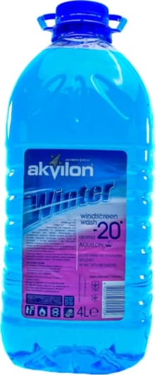 Омивач скла Akvilon "Райдуга" зимовий -20 °С Aquilon (4 л)