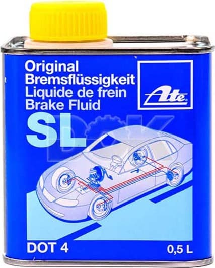 ATE Sl DOT 4 гальмівна рідина