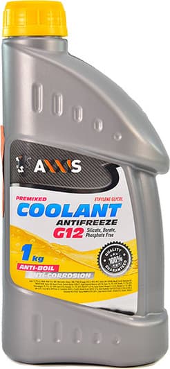 Axxis Coolant G12 жовтий -32 °C готовий антифриз