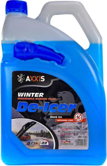 Омыватель стекла Axxis De-icer зимний -22 °С Black Ice (4 л)