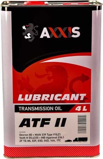 Axxis ATF II (4 л) трансмиссионное масло