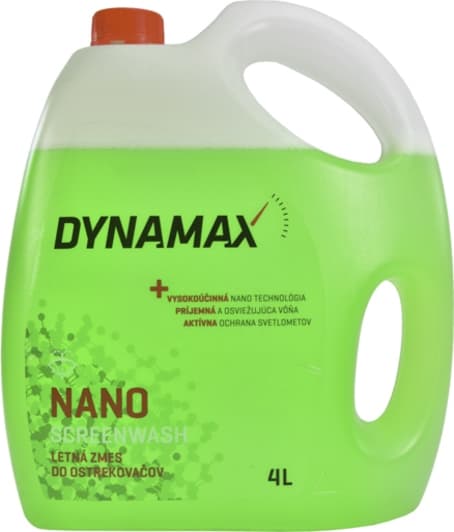 Омивач скла Dynamax Nano літній 0 °С диня / ківі (4 л)