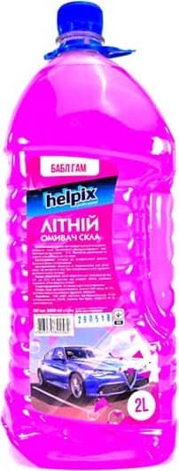 Омивач скла Helpix літній 0 °С bubble gum (2 л)