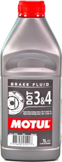 Motul DOT 3 / DOT 4 тормозная жидкость (1 л)