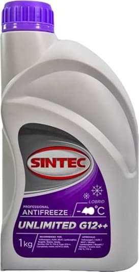 Sintec Unlimited G12++ фіолетовий -40 °C готовий антифриз