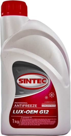 Sintec Lux G12 червоний концентрат антифризу