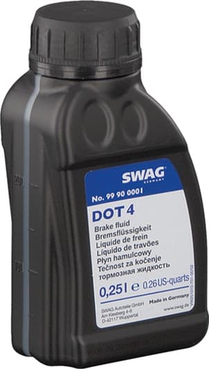 SWAG DOT 4 тормозная жидкость (0,25 л)