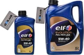Моторное масло Elf Evolution Full-Tech LSX 5W-40 синтетическое Моторное масло Elf Evolution Full-Tech LSX 5W-40 синтетическое