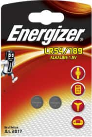 Батарейка Energizer 257-1016 LR54 1,5 V 2 шт Батарейка Energizer 257-1016 LR54 1,5 V 2 шт