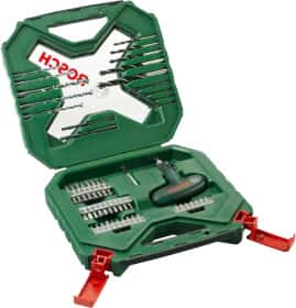 Набір свердл Bosch спіральних по металу, бетону та дереву 2607010610 2-10 мм 18 шт. Набір свердл Bosch спіральних по металу, бетону та дереву 2607010610 2-10 мм 18 шт.