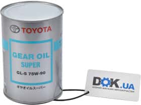 Трансмісійна олива Toyota Gear Oil Super(Азия) GL-5 75W-90 Трансмісійна олива Toyota Gear Oil Super(Азия) GL-5 75W-90
