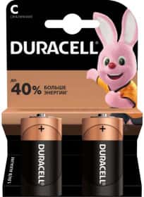 Батарейка Duracell RL010479 LR14 1,5 V 2 шт Батарейка Duracell RL010479 LR14 1,5 V 2 шт
