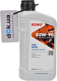 Трансмісійна олива Rowe Hightec TopGear HC GL-4 GL-5 MT-1 80W-90 синтетична Трансмісійна олива Rowe Hightec TopGear HC GL-4 GL-5 MT-1 80W-90 синтетична