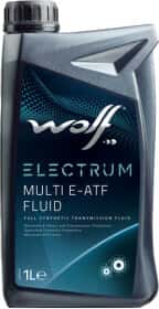 Трансмиссионное масло Wolf Electrum Multi E-ATF Fluid синтетическое Трансмиссионное масло Wolf Electrum Multi E-ATF Fluid синтетическое