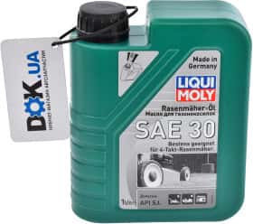 Моторное масло 4T Liqui Moly Rasenmaher-Oil 30 SAE30 минеральное Моторное масло 4T Liqui Moly Rasenmaher-Oil 30 SAE30 минеральное