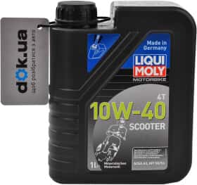 Моторное масло 4T Liqui Moly Motorbike Scooter 10W-40 минеральное Моторное масло 4T Liqui Moly Motorbike Scooter 10W-40 минеральное