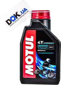 Моторное масло 4T Motul 3000 10W-40 минеральное Моторное масло 4T Motul 3000 10W-40 минеральное