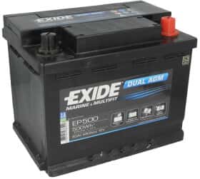 Тяговий акумулятор Exide Marine & Leisure EP500 60 Аг 12 В Тяговий акумулятор Exide Marine & Leisure EP500 60 Аг 12 В