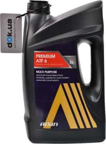 Трансмиссионное масло Aisin Premium ATF 6 синтетическое Трансмиссионное масло Aisin Premium ATF 6 синтетическое