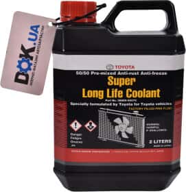 Готовый антифриз Toyota Super Long Life розовый -37 °C Готовый антифриз Toyota Super Long Life розовый -37 °C