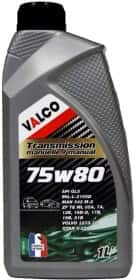 Трансмиссионное масло Valco GL-5 75W-80 синтетическое Трансмиссионное масло Valco GL-5 75W-80 синтетическое