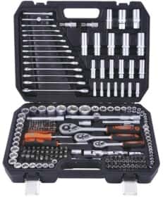 Набор инструментов ISMA 38841 1/2", 3/8", 1/4", 5/16" 216 ед. Набор инструментов ISMA 38841 1/2", 3/8", 1/4", 5/16" 216 ед.