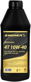 Моторна олива 4Т ENGINER Mototec 10W-40 напівсинтетична Моторна олива 4Т ENGINER Mototec 10W-40 напівсинтетична