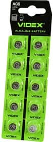Батарейка Videx АG9 LR45 1,5 V 10 шт Батарейка Videx АG9 LR45 1,5 V 10 шт