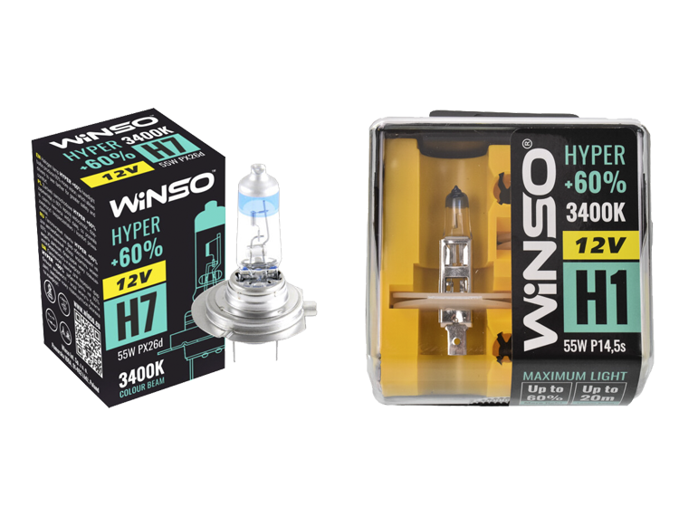 Лампы Winso Hyper +60%