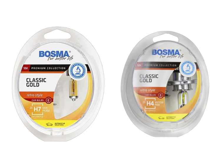 Лампы Bosma CLASSIC GOLD
