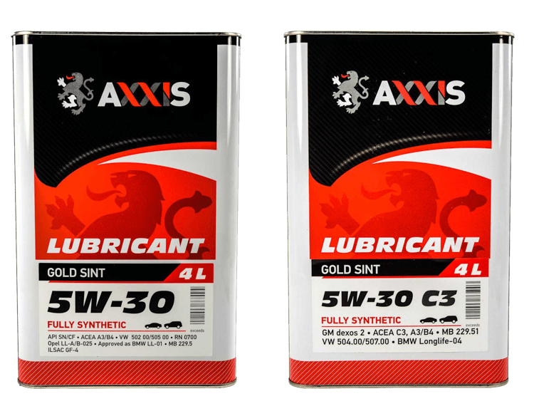 Моторные масла Axxis 5W-30