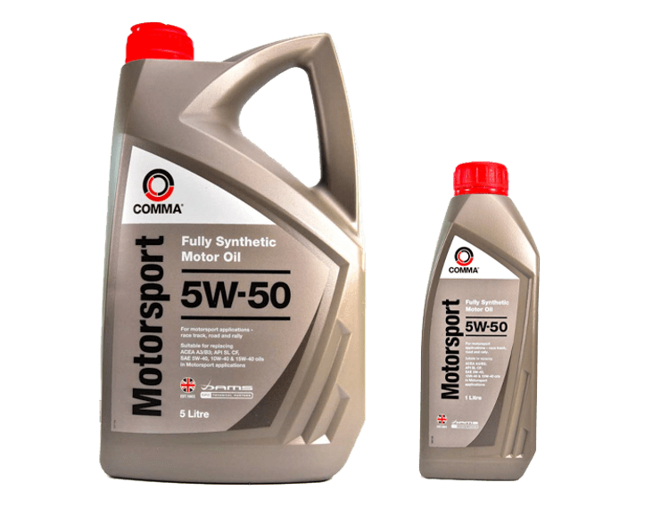 Моторные масла Comma 5W-50