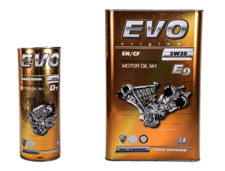 Каталог Моторных масел Evo Моторные масла Evo