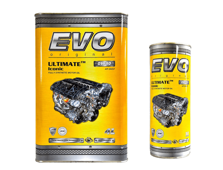 Каталог Моторных масел Evo 0W-40 Моторные масла Evo 0W-40