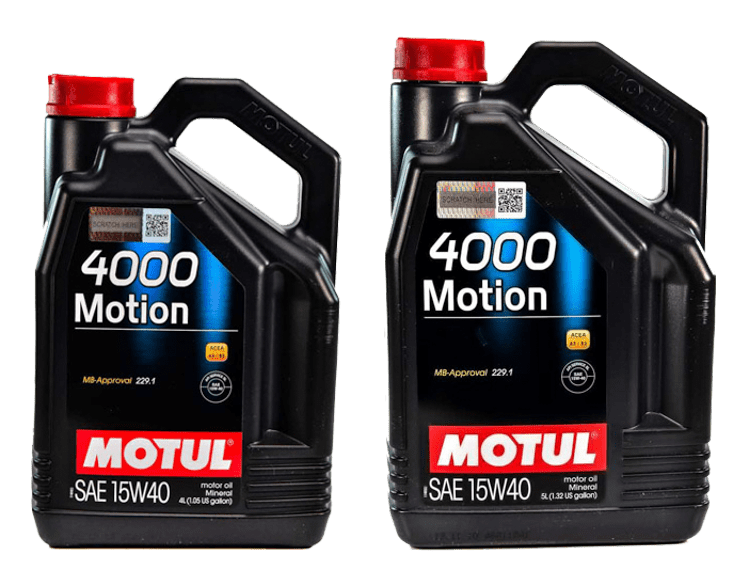 Моторные масла Motul 15W-40