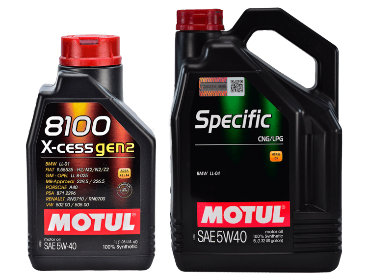 Моторные масла Motul 5W-40