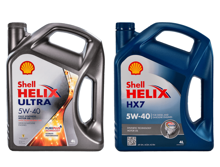 Каталог Моторних олив Shell 5W-40 Моторні оливи Shell 5W-40