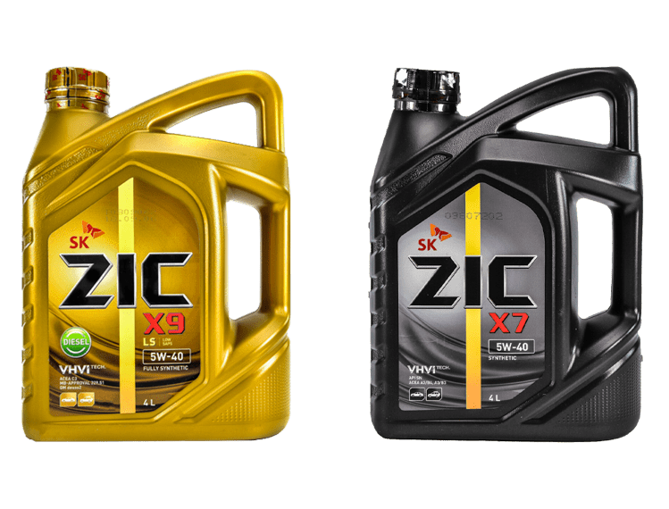 Каталог Моторних олив Zic 5W-40 Моторні оливи Zic 5W-40
