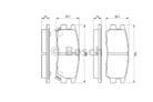 Bosch Тормозные колодки