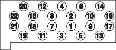 Болт ГБЦ Payen HBS059