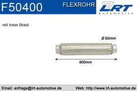 Гофра випускної системи LRT F50400