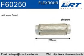 Гофра випускної системи LRT F60250