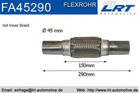 Гофра випускної системи LRT FA45290