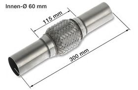 Гофра випускної системи HJS 83 00 8550