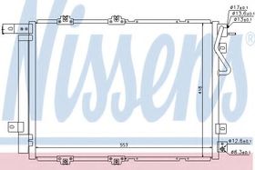 Радиатор кондиционера Nissens 940203