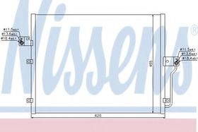 Радиатор кондиционера Nissens 94859