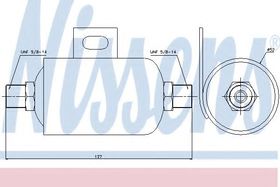Осушувач кондиціонера Nissens 95343